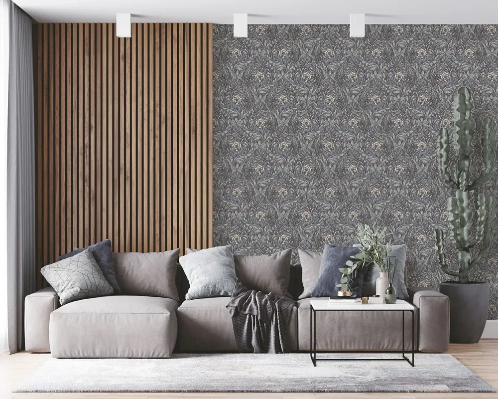 Galerie Wallcoverings Off the Wall LB25100 Tapet Rambleicious Grå/multi