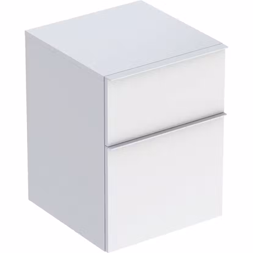 Sidoskåp Geberit iCon med 2 Lådor Vit