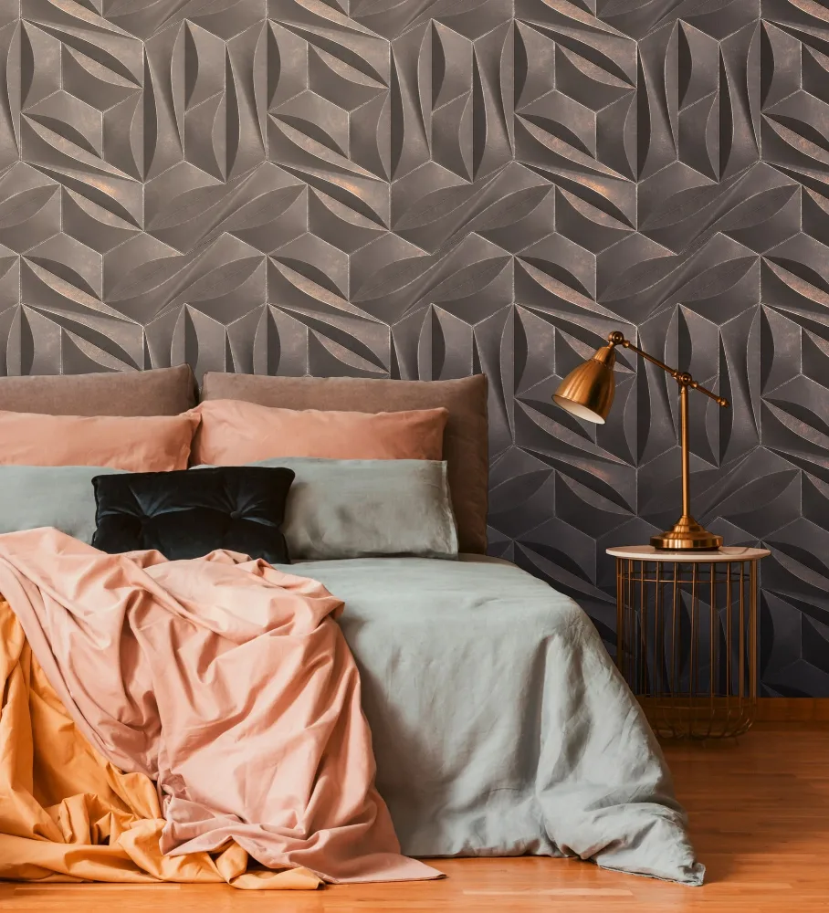 Living Walls Metropolitan Stories III 391792 Tapet Brun