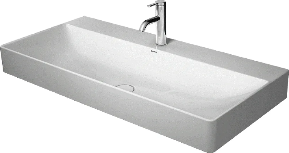 Duravit DuraSquare Tvättställ 1000x470 2 blandarhål