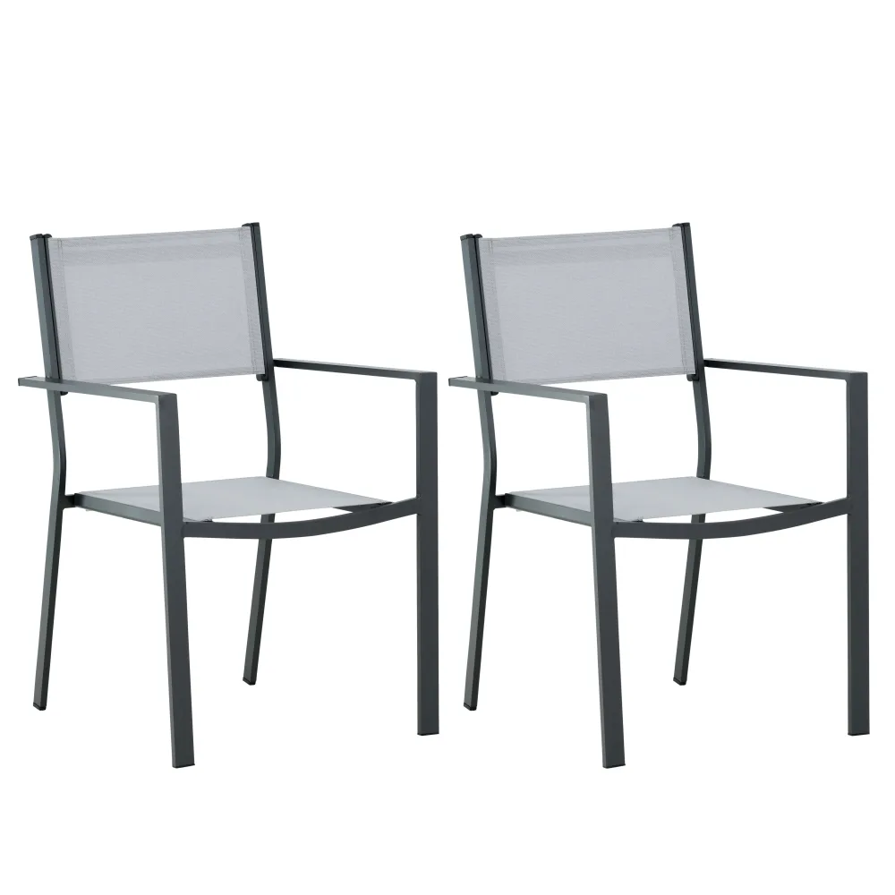 Venture Home Copacabana 4231-408 Karmstol 2-pack Svart - Bild 2