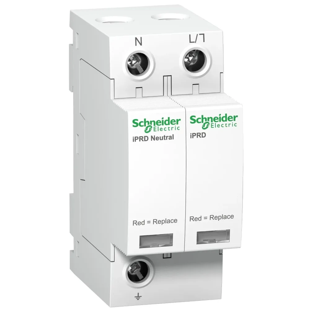 Schneider Electric A9L08601 Överspänningsskydd Typ 2+3, 3 P+N, 4 moduler - Bild 2