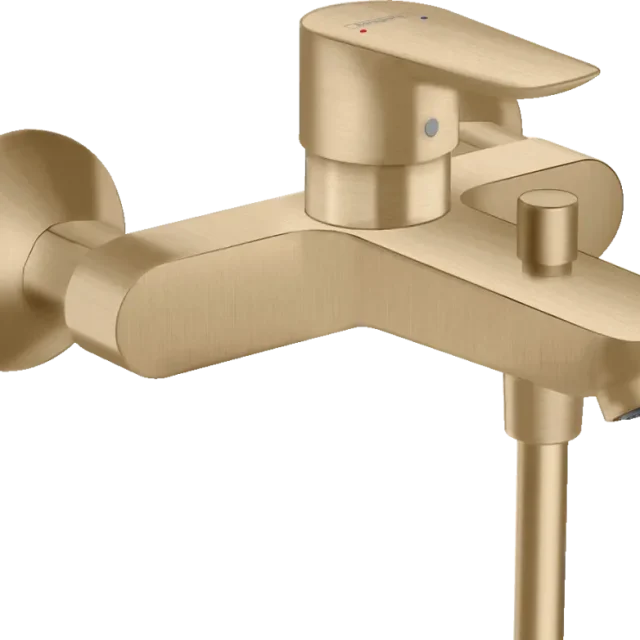 Hansgrohe Talis E Kar-/duschblandare 150 c/c Polerad guld