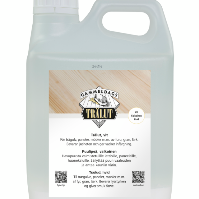 TRÄLUT GAMMELDAGS VIT 2,5L