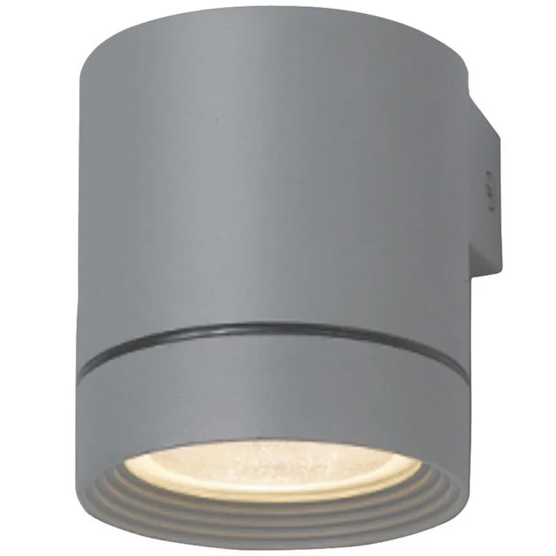Hide-a-Lite Round Single III Väggarmatur 50W, GU10 Grå