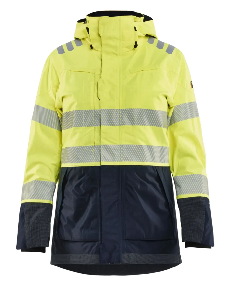 Blåkläder 444915323389XXL Skaljacka varsel, gul/marinblå, flamskydd XXL - Bild 2