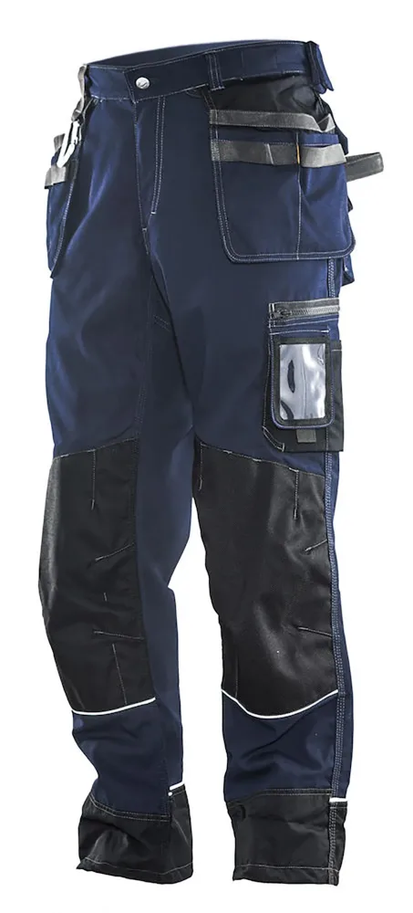 Jobman Core 2181 Arbetsbyxa marinblå/svart D104