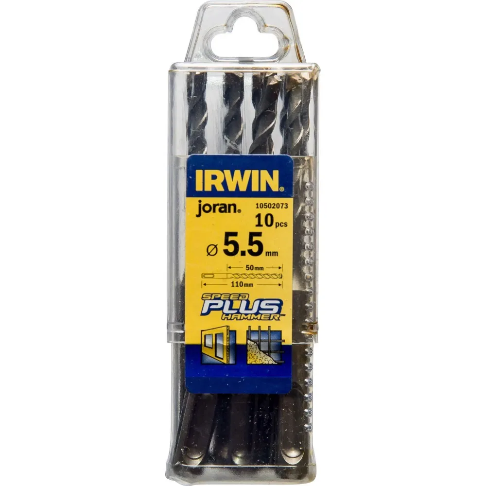 Irwin 10502074 Borr Ø5,5 mm, SpeedHammer Plus, 10-pack Längd: 160 mm - Bild 2