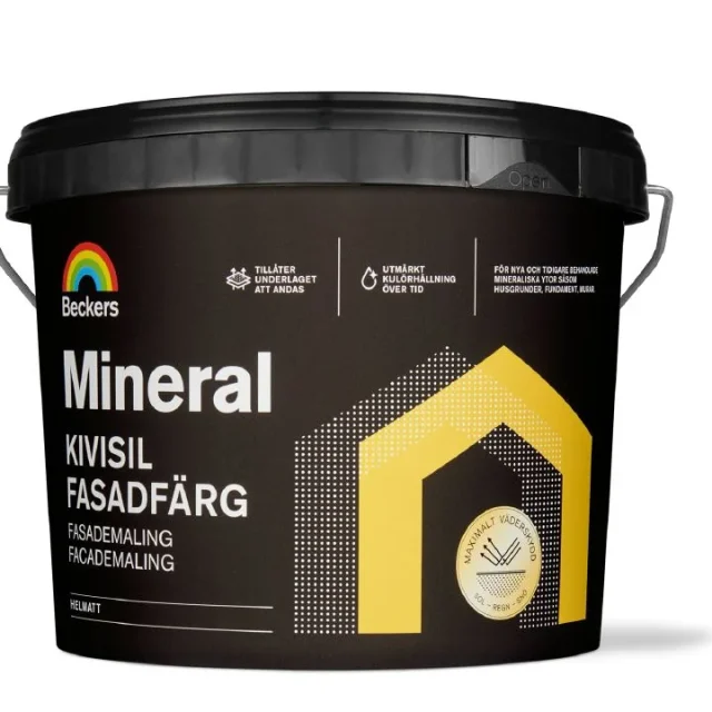 Mineral Kivisil Fasadfärg 10 L Valfri kulör