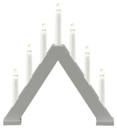 Konstsmide 3930-205 Adventsljusstake 7 ljus Vit - Bild 2