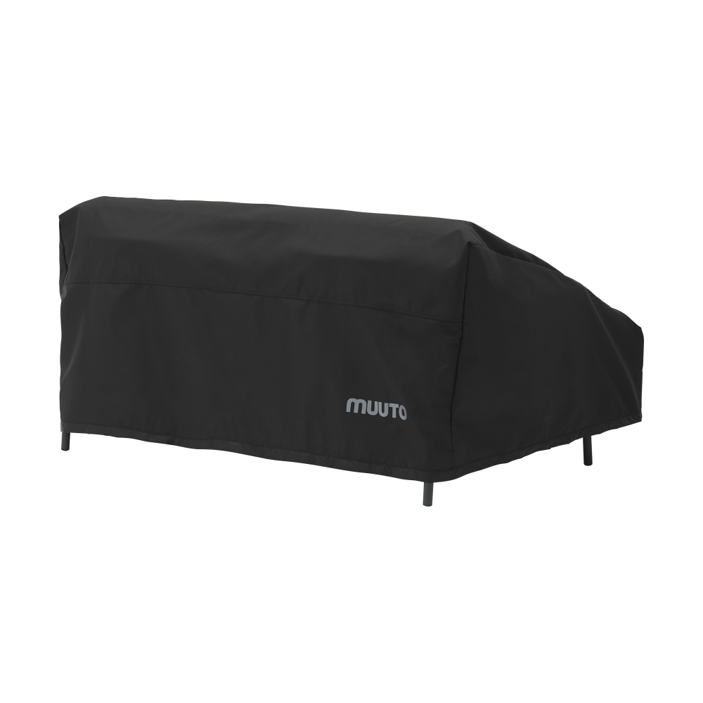 Settle Outdoor skydd till 2-sits soffa, Black