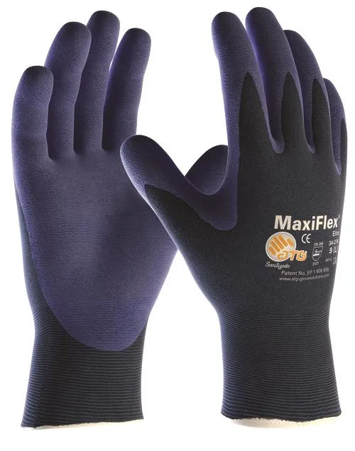 ATG MaxiFlex ELITE 34-274 Montagehandske blå 8