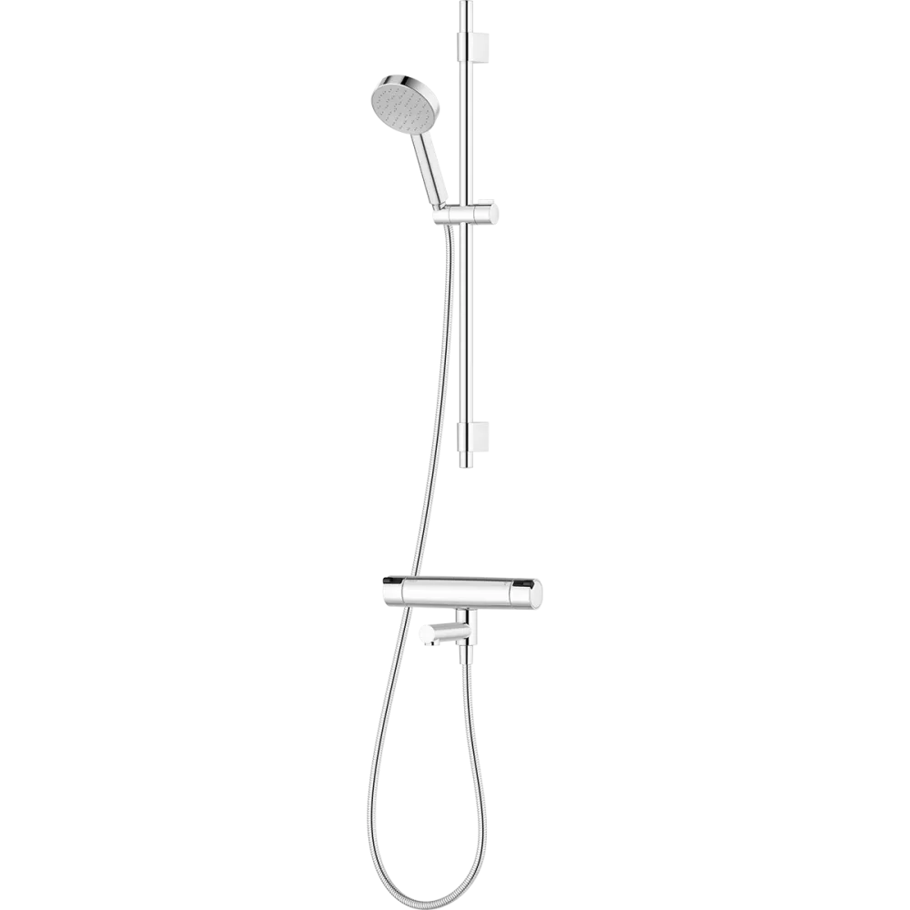 Mora MMIX II 331700 Duschset med badkarsblandare, 160 c/c, krom