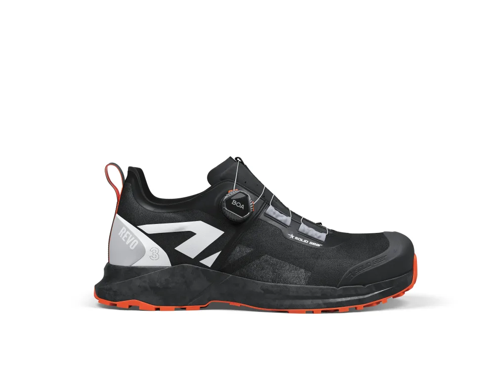 Solid Gear REVO 3 Skyddssko svart/gul 42