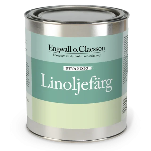 Linoljefärg utvändig 0,5 L Ljusockra 1A-92