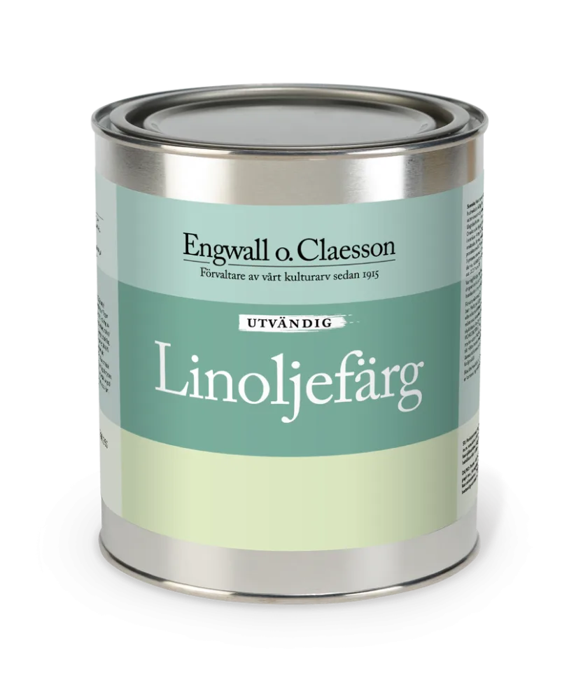 Linoljefärg utvändig 1 L Obränd Terra 1A-46