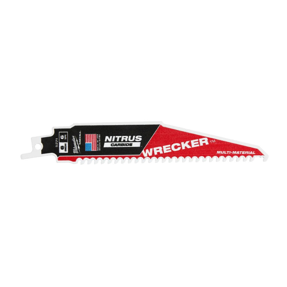Milwaukee TCT WRECKER NITRUS Tigersågblad 6T, 1 st 150 mm - Bild 2