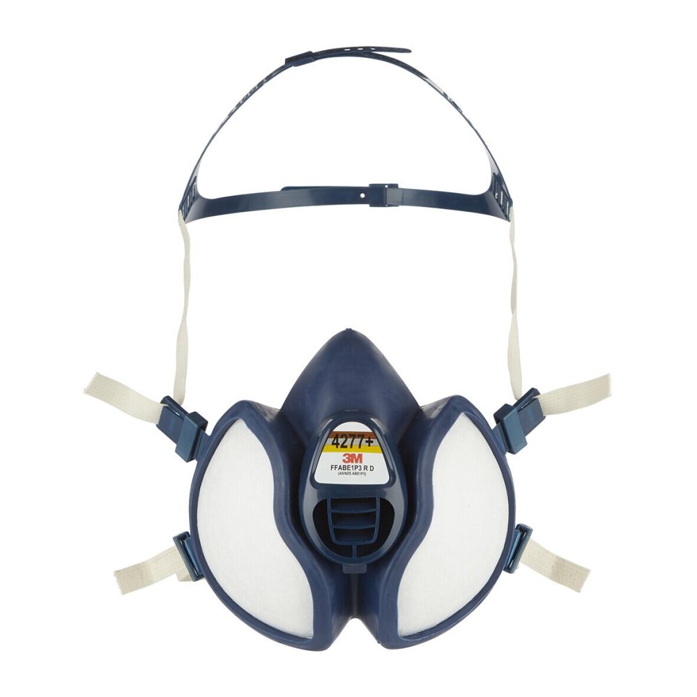 Kjøp 3M Halvmaske vedlikeholdsfri gjenbrukbar, FFABE1P3 R D-filter, 4277+