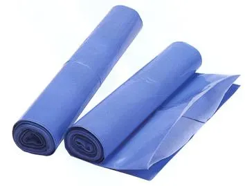 Rullpack R3 Sopsäck 10 st/rulle 160 liter, blå/vit