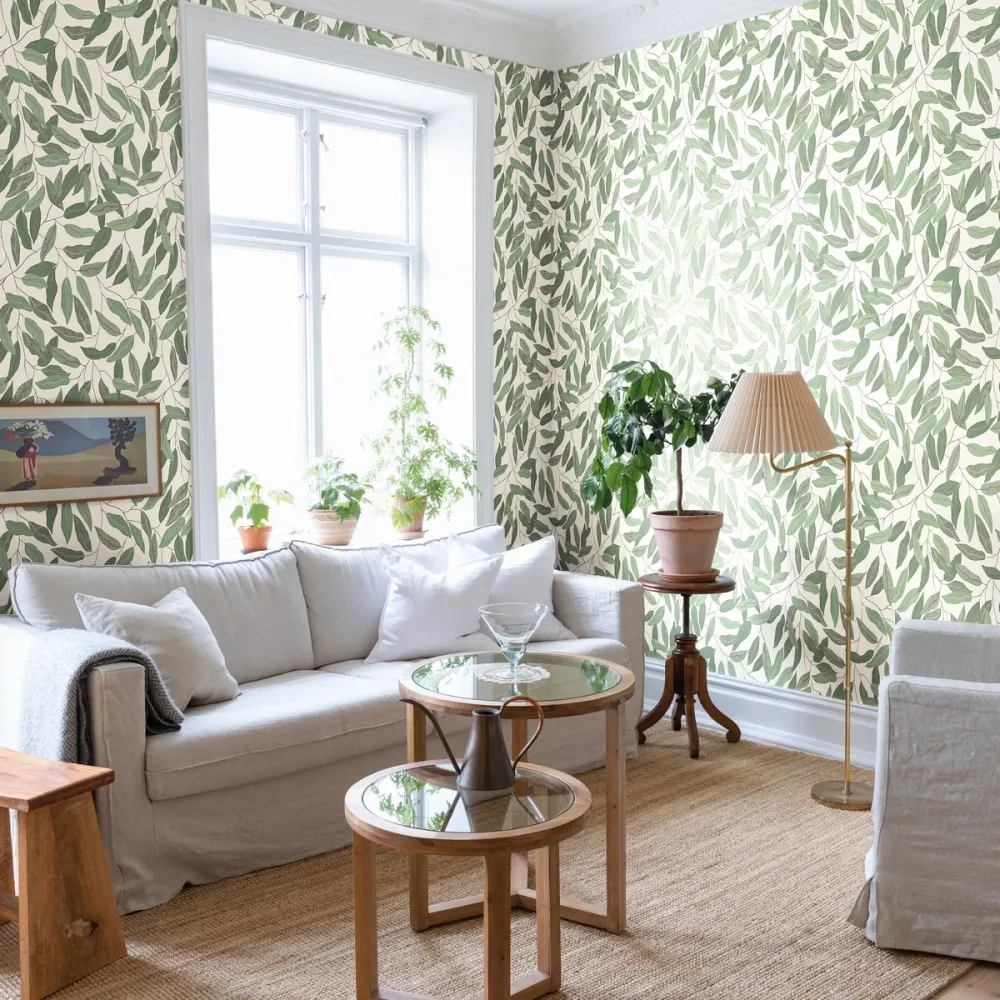 Skogsgläntan Florian 15904 Vit Tapet - Midbec | Stuvbutiken - Bild 3