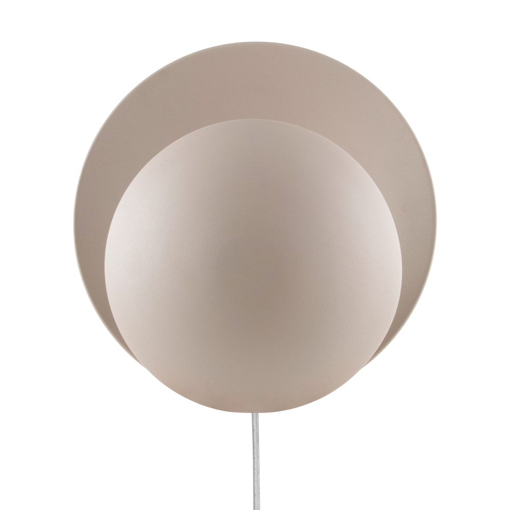 Orbit vägglampa, Beige