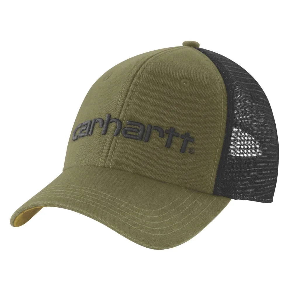 Carhartt Canvas Mesh-back Logo Graphic Cap Keps Svart
