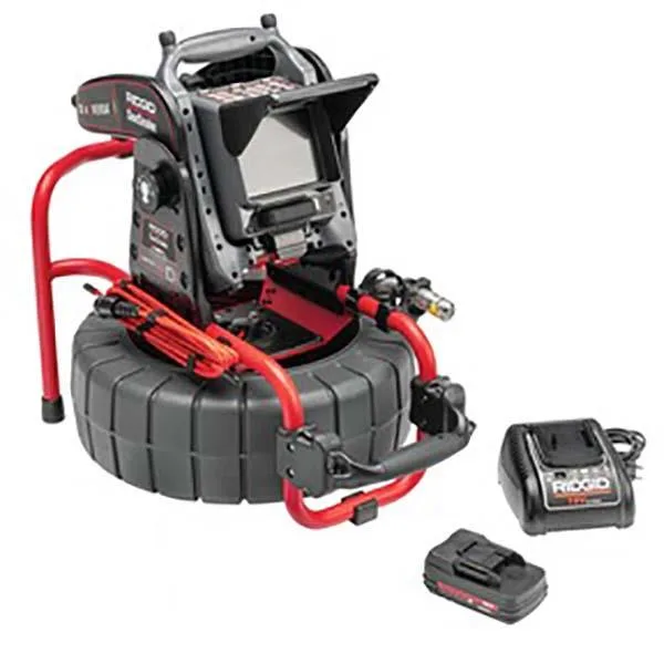 Ridgid Compact M40 Kamerasystem med CS6x VERSA, batteri och laddare