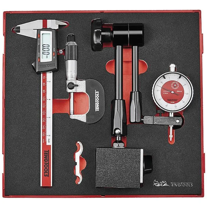 Teng Tools 270190101 Mätsats 3 delar