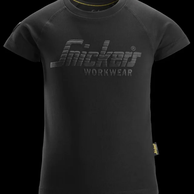Snickers Workwear 7514-0400 T-shirt svart 122;128