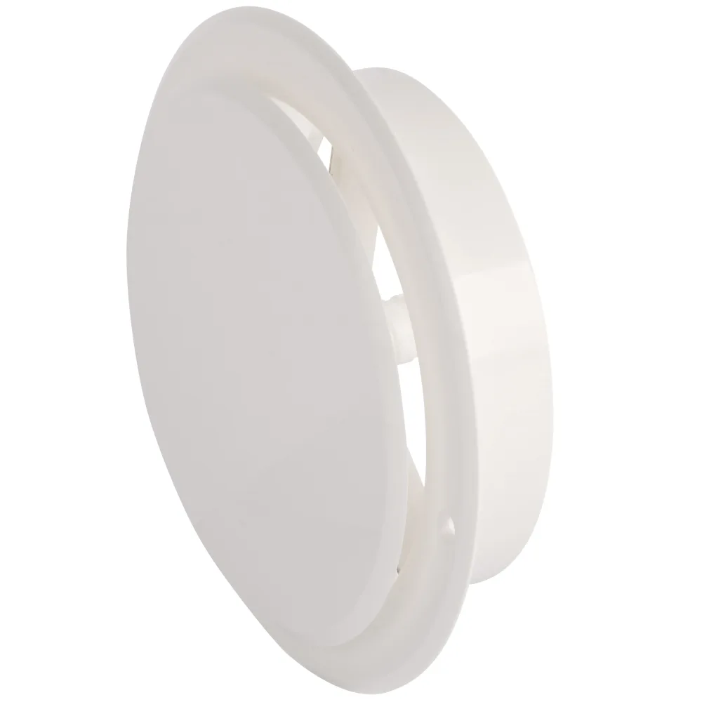 Flexit TVR Tallriksventil vit, abs 125 mm