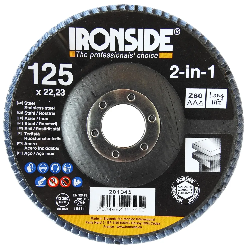 Ironside 201345 Lamellrondell 125 mm Z60 - Bild 2