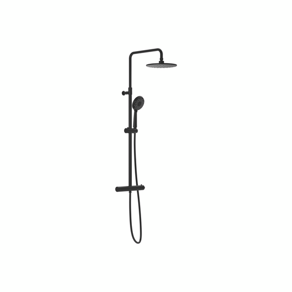 TAKDUSCHPAKET SVEDBERGS YDING SVART MATT 150CC 29X51,5X109,7CM