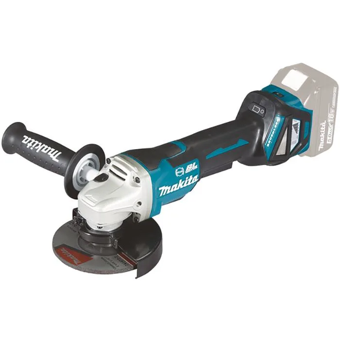 Makita DGA518ZU Vinkelslip Ø125 mm, utan batteri och laddare