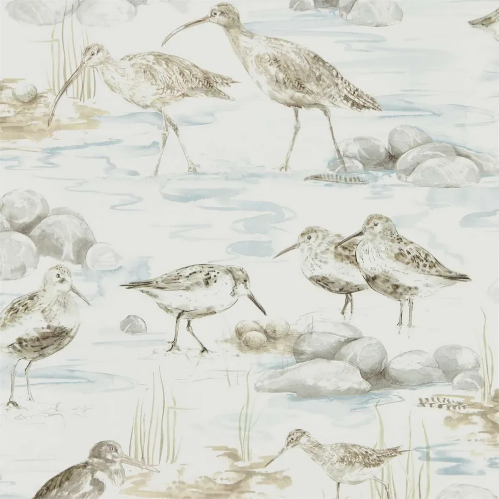 Embleton Bay Estuary Birds Debb216492 Tapet | Stuvbutiken