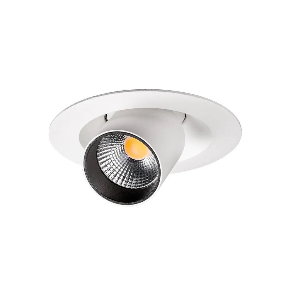 SG Armaturen Junistar Tube Round Downlight 7,5 W Vit