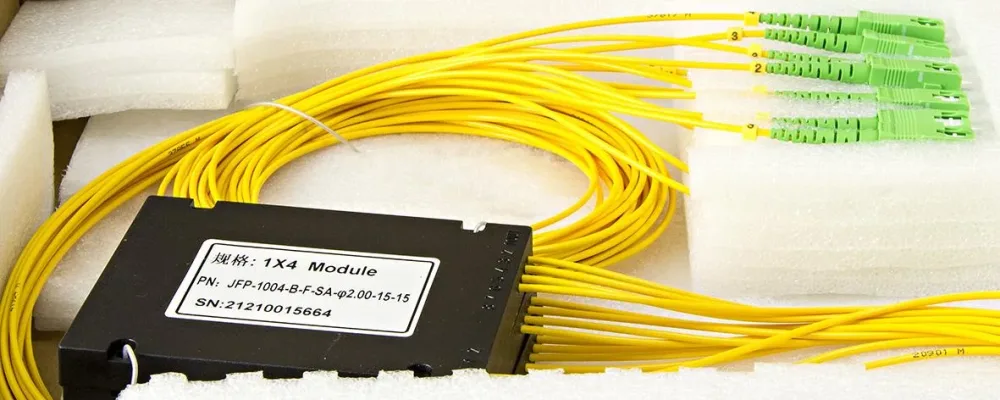 Televes 233960 Fördelare optiska, PLC-R, dual window 4-vägs