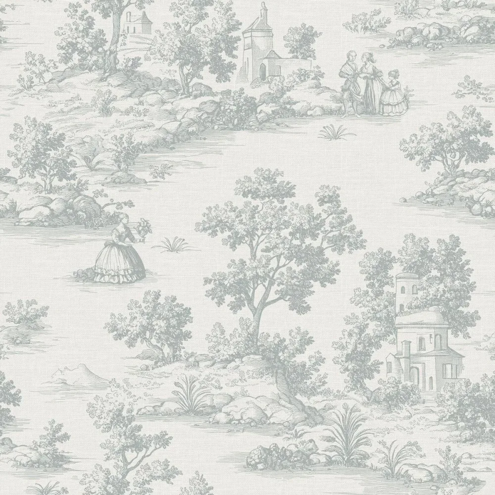 Tapet Atelier Toile de Jouy 3858-4 | Stuvbutiken