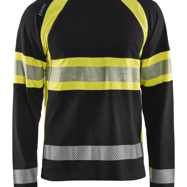 Blåkläder 354025269900XXL Luvtröja svart, full zip Stl XXL