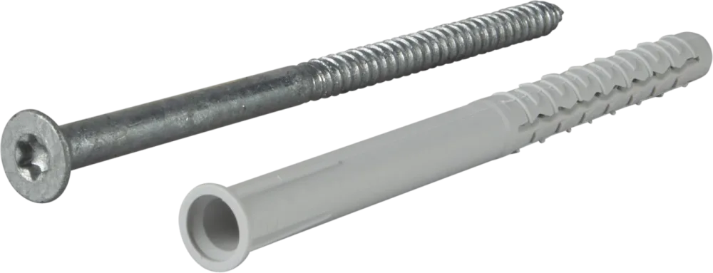 ESSVE GXL 404007 Fasadplugg Ø10 mm, TX40, FZV, försänkt huvud 100 mm, 50-pack - Bild 2