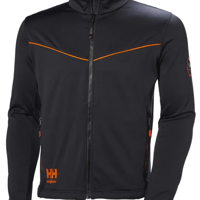 Helly Hansen Workwear Chelsea Evolution 72146-990 Tröja svart/orange XL