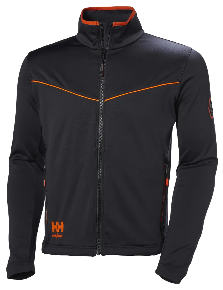Helly Hansen Workwear Chelsea Evolution 72146-990 Tröja svart/orange XL