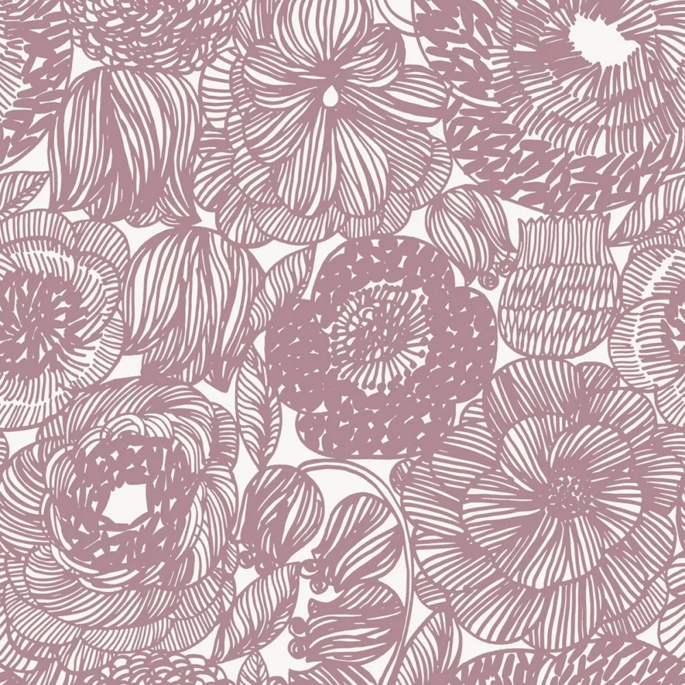 Marimekko 6 Kurjenpolvi 25180 Lila Tapet - Midbec | Stuvbutiken - Bild 2