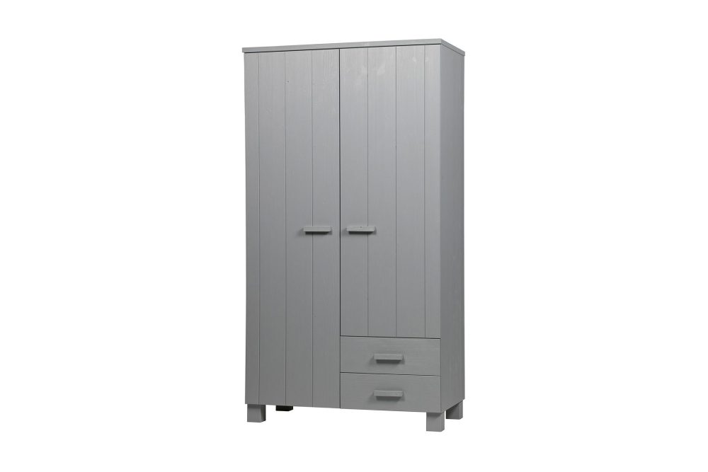 Tenney Garderob med 2 Lådor 111 cm