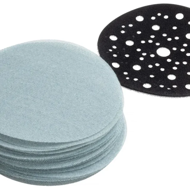 PELA 544043 Sliprondell nät, Ø150 mm, 50-pack P180