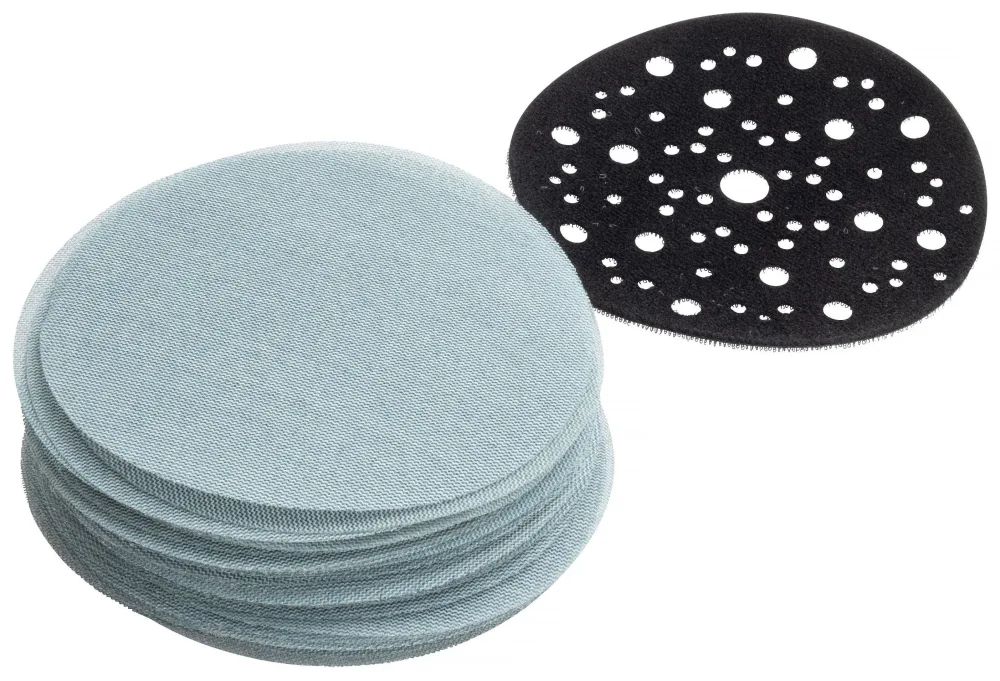 PELA 544043 Sliprondell nät, Ø150 mm, 50-pack P180