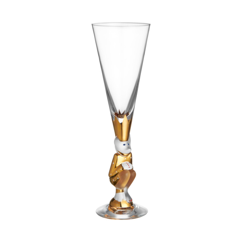 The Sparkling Devil champagneglas 19 cl, Guld