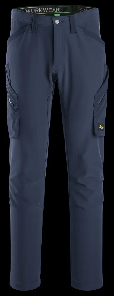 Snickers Workwear 6873-9595 FlexiWork Arbetsbyxa marinblå 50