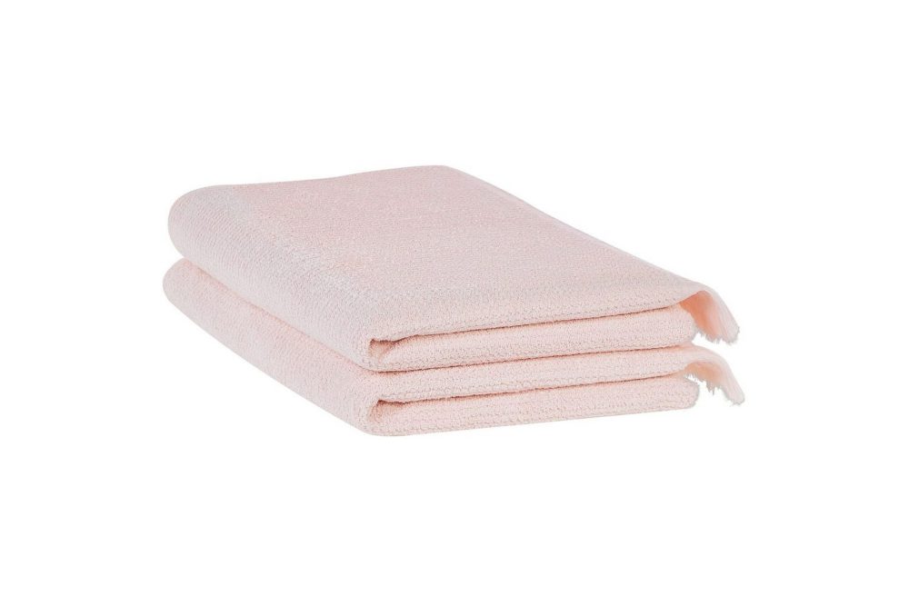 Handduk Atiu set om 2 Rosa
