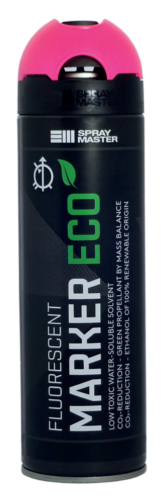 MARKERINGSFÄRG SPRAY MASTER ECO II FLUOR CERISE