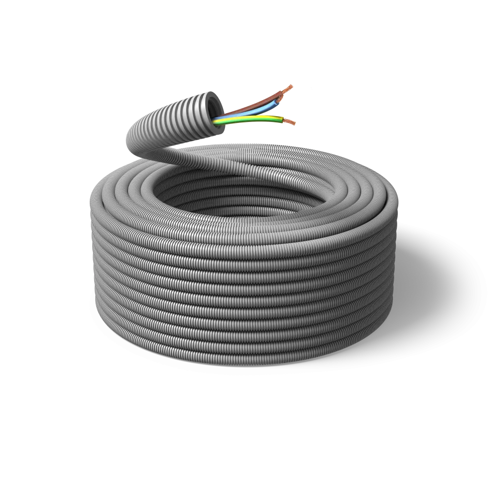 PM FLEX FQ Installationskabel fördragen, 100 m 7G1.5 mm², ytter-Ø20 mm